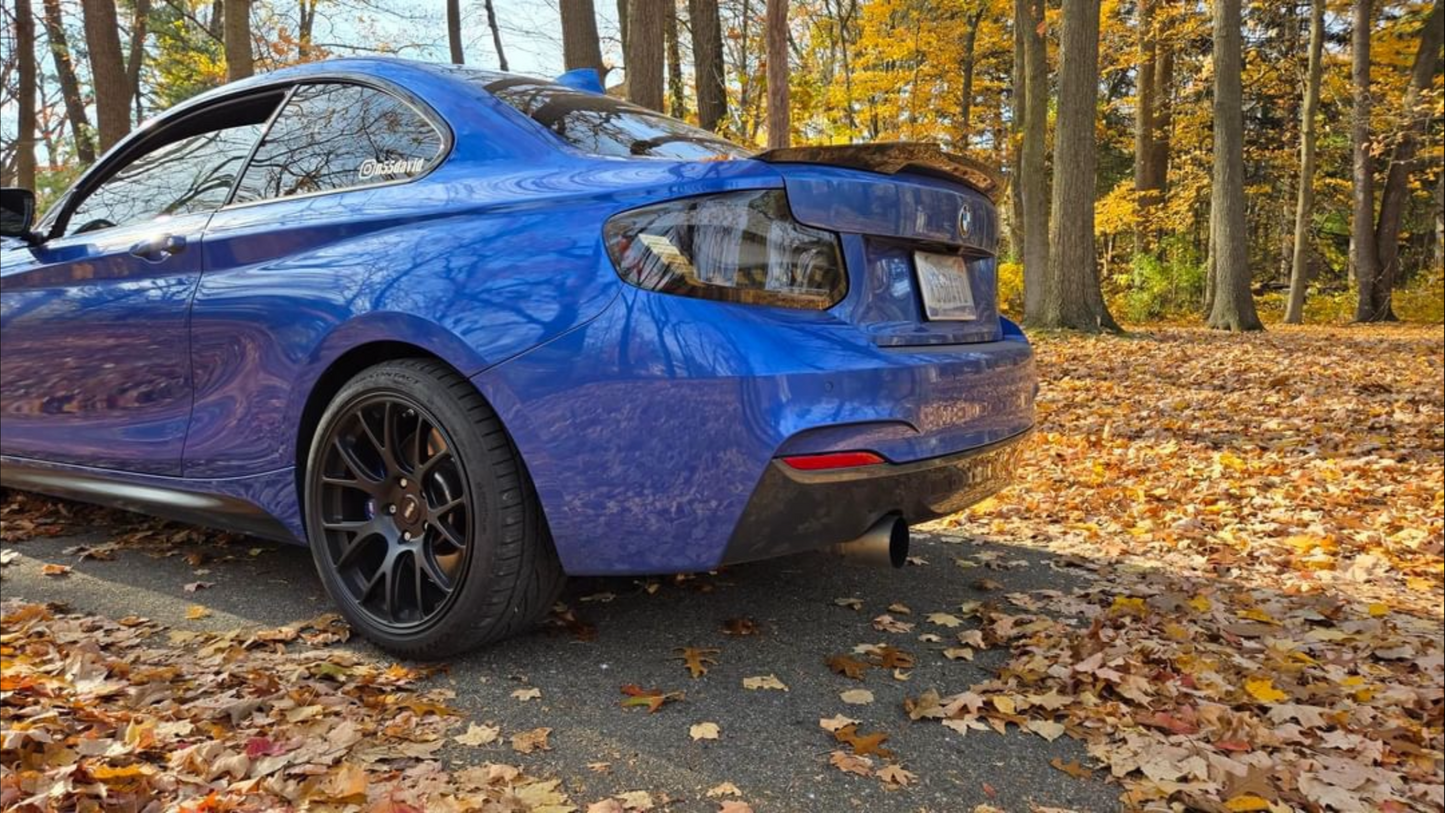 M240i 3.5" Single Exit