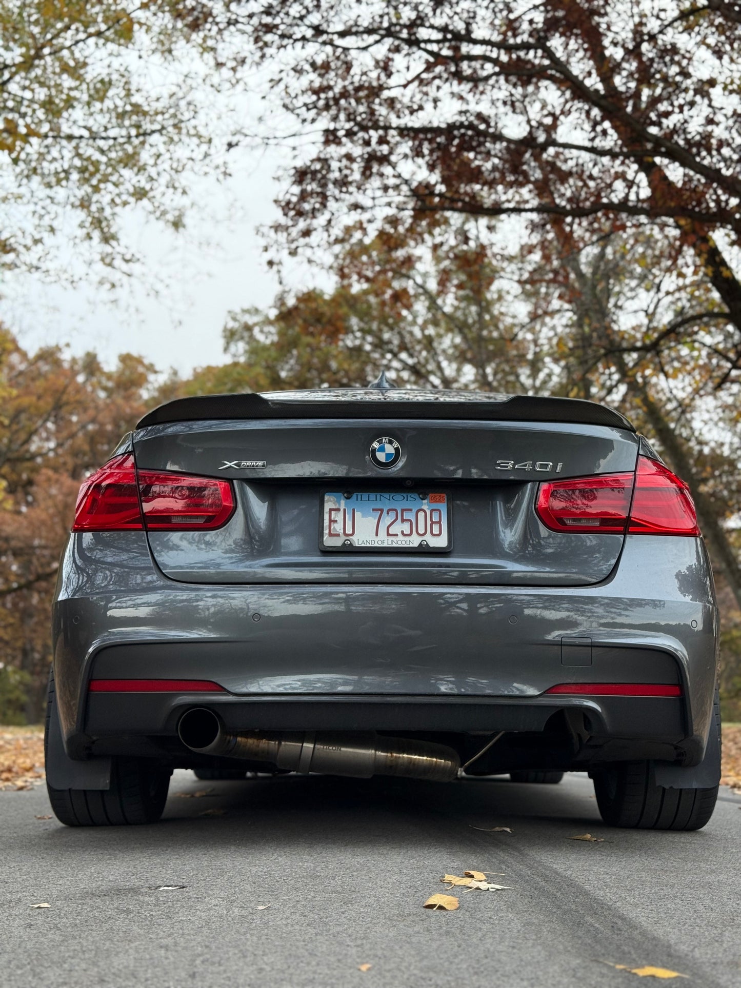 340i 3.5" Single Exit