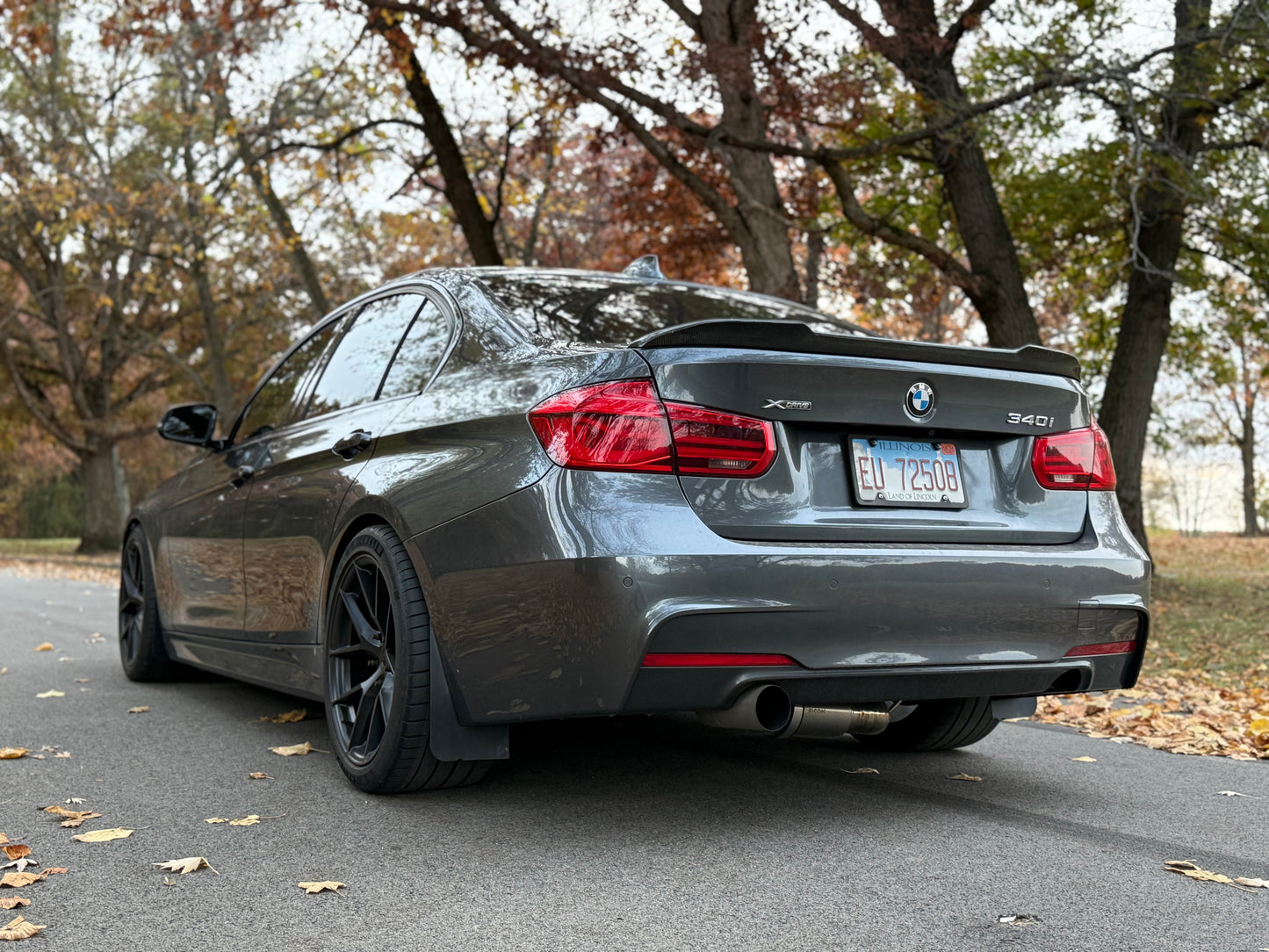 340i 3.5" Single Exit